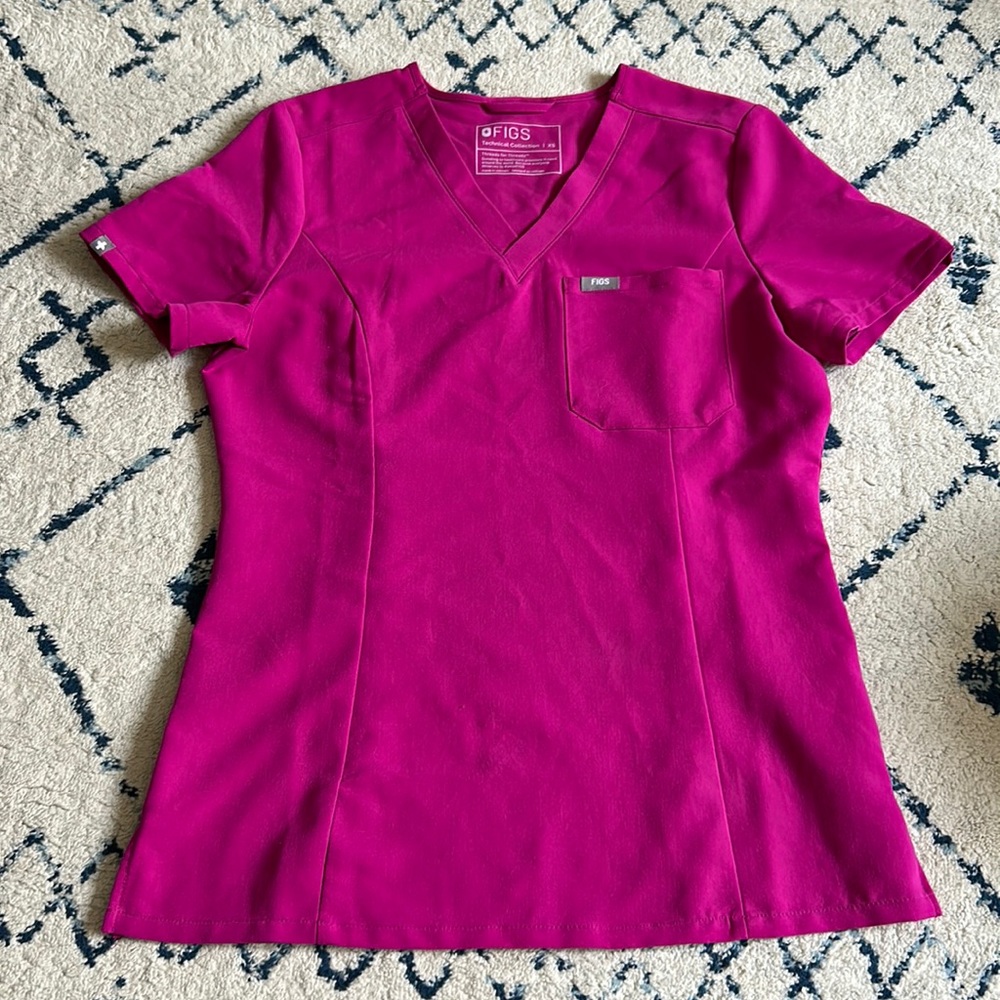 Womens Figs scrub top size XS